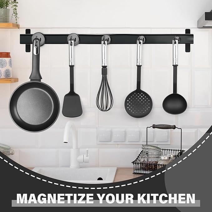 Magnetic Hooks for Cruise Cabins, 130lbs Black Magnetic Hooks for Hanging Mugs, Strong Magnets Heavy Duty for Classroom Decor, Grill, Home, Office, Fridge, Beach Vacation Essentials, 8 Pack