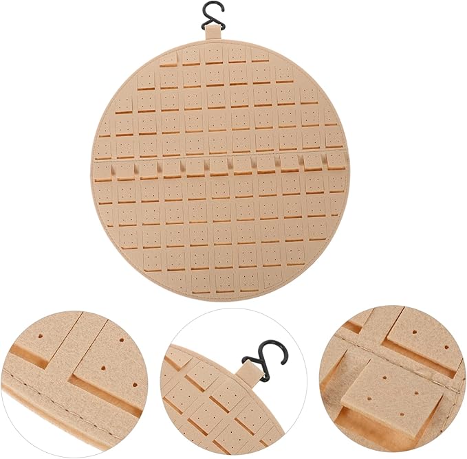 VOSAREA Hairpin Organizer Wall Hanging Storage Bag Felt Hair Clip Holder Multiple Pockets for Boys and Girls and Adults for Hair Accessories in Bedroom and Bathroom