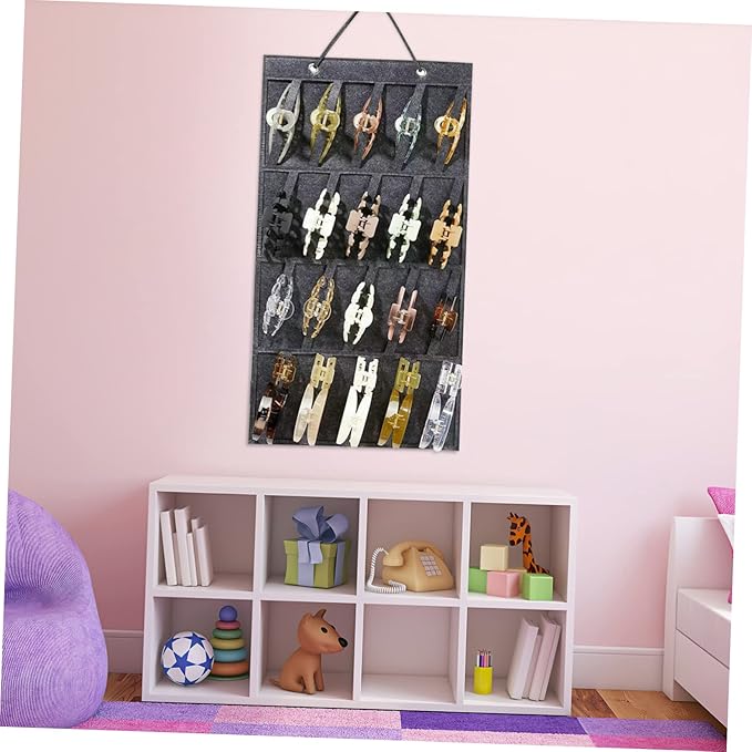 SUPVOX Hair Bow Holder Hanging Hair Clips Hanger Organizer Headband Storage Organizer for Accessories