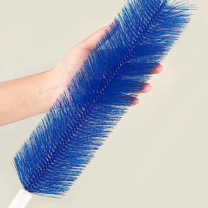 2 Pack Cobweb Dusters, Bendable Fan Cleaning Brush, Flexible Ceiling Fan Cleaner, Dusting Brush for Air Conditioning Shutters