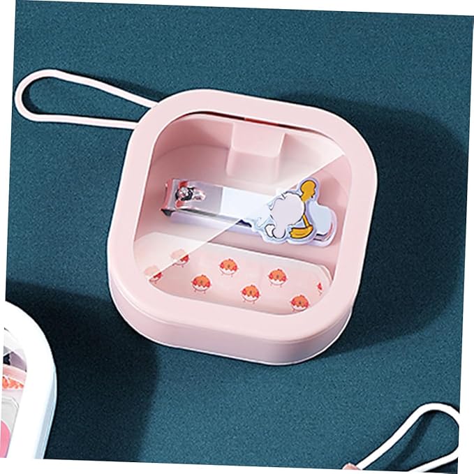2Pcs Portable Hair Tie Organizers Multi Function Jewelry Case Sturdy Scrunchies Storage Box Space Saving Hair Accessories Organizer for Wall Desktop Use Easy to Clean