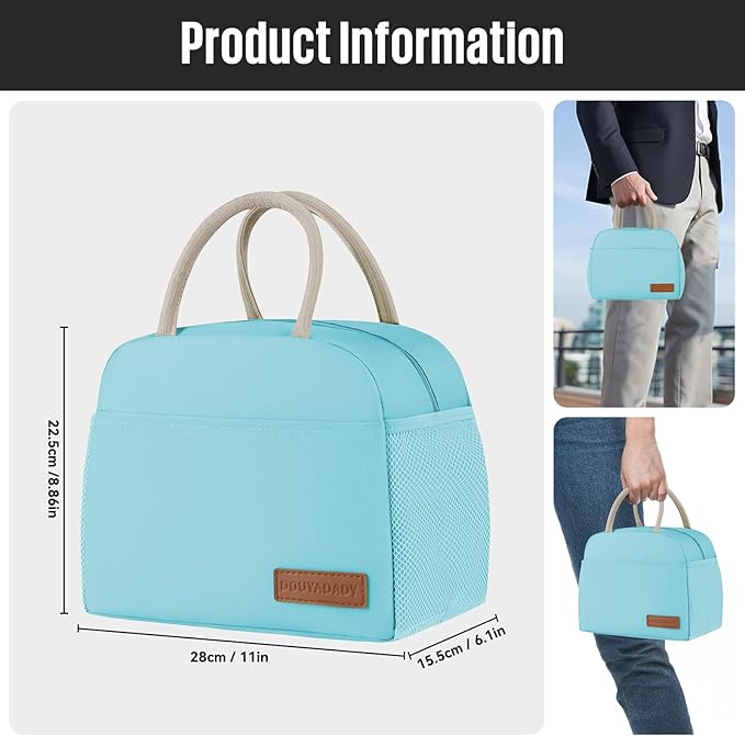 Lunch Bag Women/Men Lunch Box Women/Men (blue)