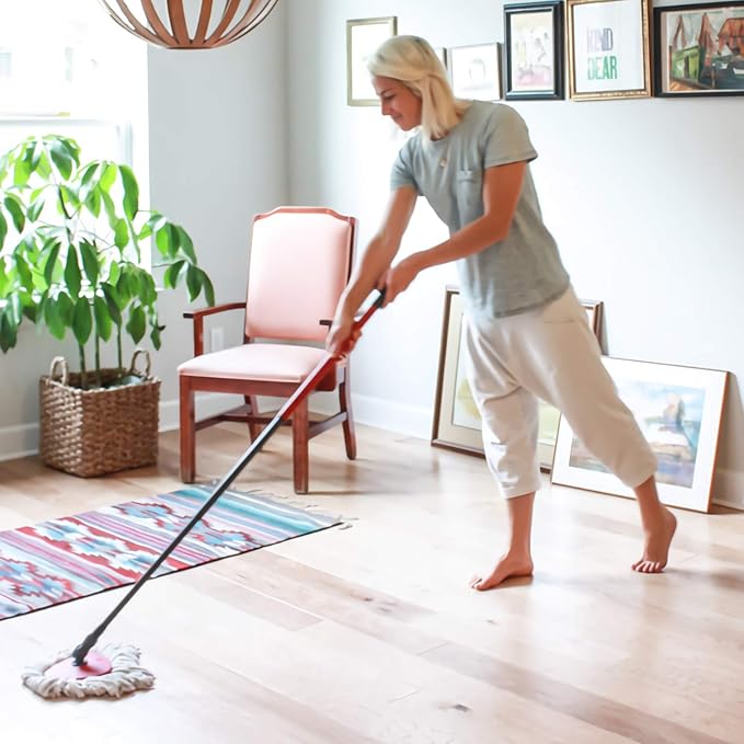 5 Pack Spin Mop Replacement Heads Mop Refills Microfiber Mop Replace Heads Safe for All Hard-surfaced Floors
