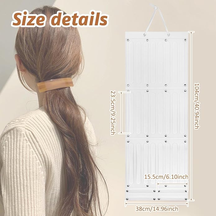 Hair Accessories Hair Clips Hanger Organizer Hair Organizer Hair Clips Storage Hanger for Storage