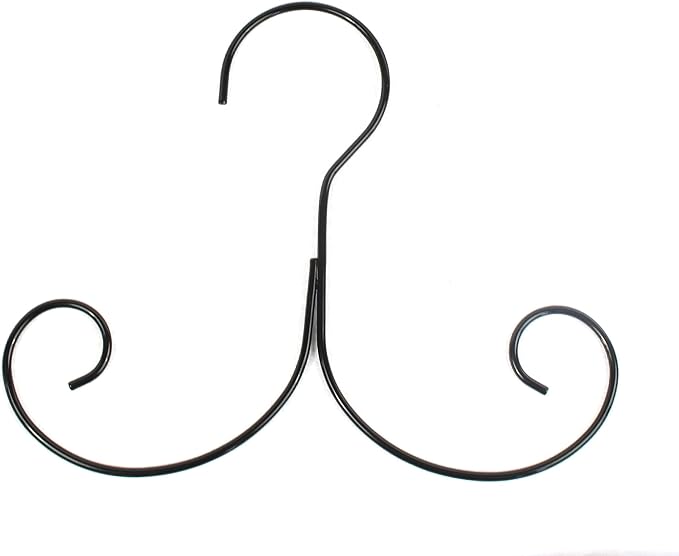 The Scarf Hanger: Accessories and Scarf Hanging Organizer Holder for Scarves (Set of 6)