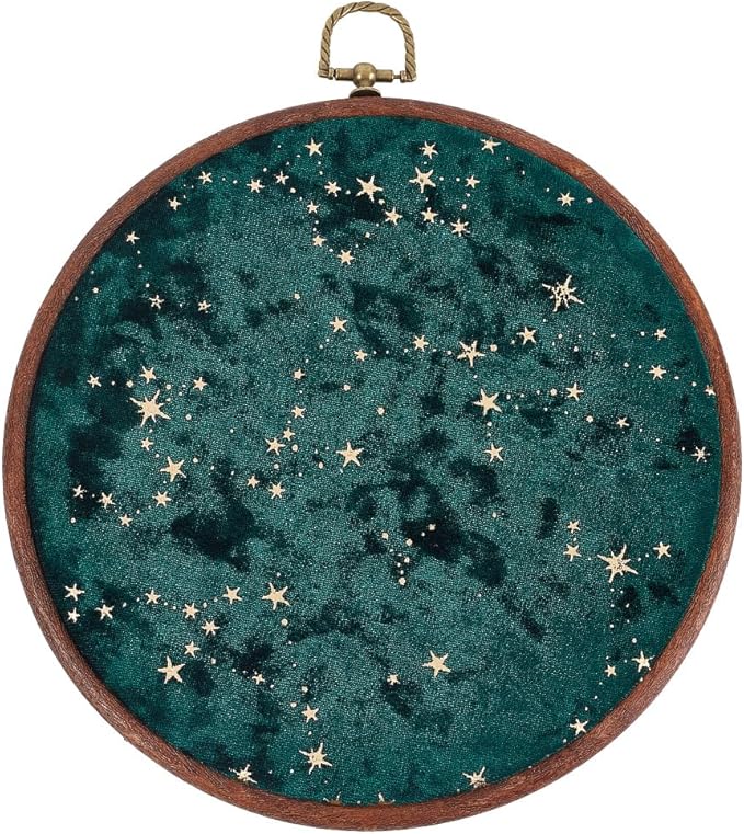 Wall Hanging Brooch Round Pin Board Enamel Pin Display Holder Jewelry Badge Display Collection Board Brooch Round Pin Display Stand for Stud Earring Collectibles Display Wall Decor Green