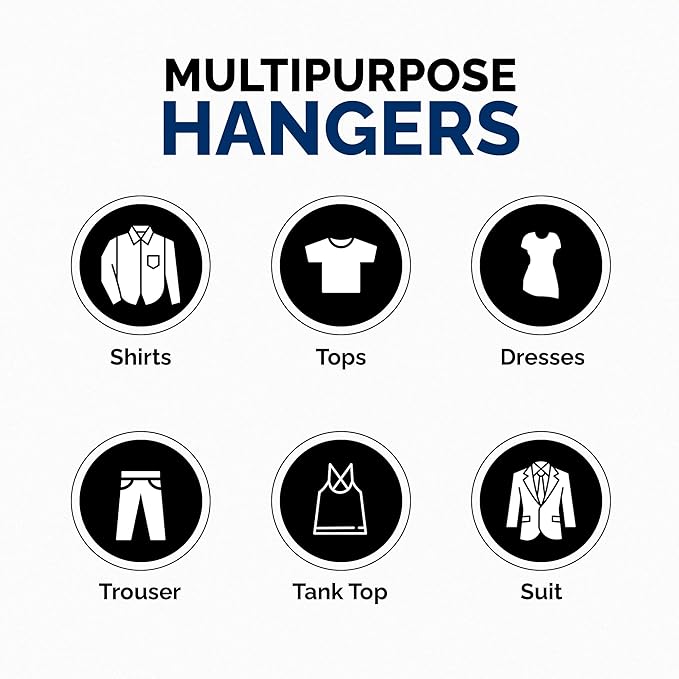 Plastic Hangers 50 Pack - Space Saving Clothes Hangers, Made in USA, Durable & Strong Plastic Shirt & Coat Hanger with Notches & Shoulder Grooves, Non-Slip Clothing Hangers | Carpet Green