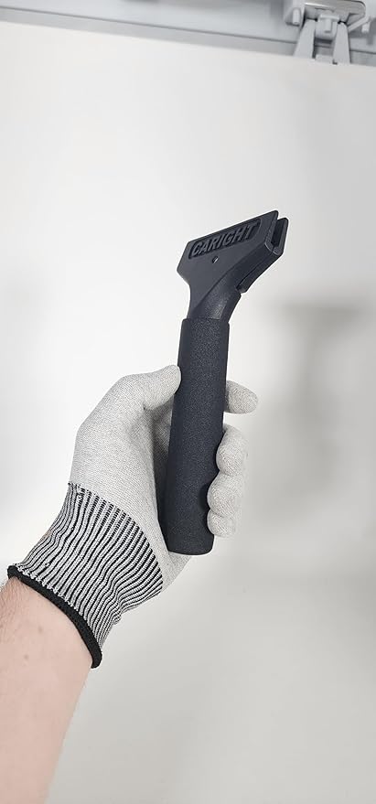 Elite 8" Cast Aluminum Squeegee – Sturdy, Long-Handle, Anti-Slip Grip, Precision Blade Change with Allen Wrench, Professional Window Tint Application Tool-2 Unit