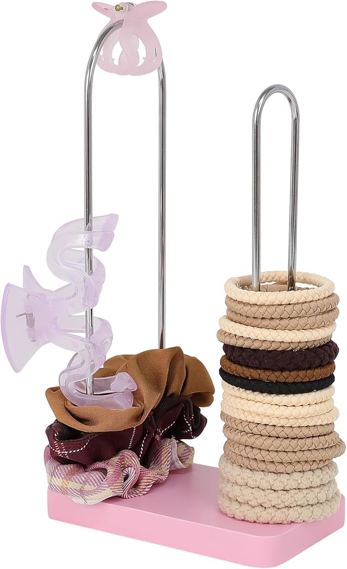 2-Tier Hair Tie Organizers(Pink)