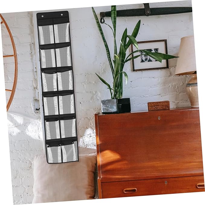 Jewelry Storage Pouch Hanging Bag for Accessories Organizer for Travel and Home Convenient over Door for Necklaces Earrings Bracelets