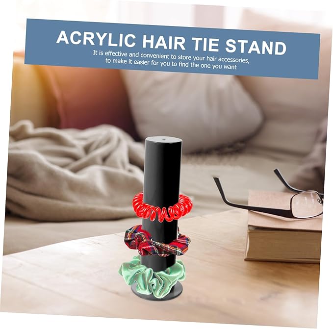Scrunchie Holder Stand Portable Hair Ties Organizer Hair Accessories Bracket
