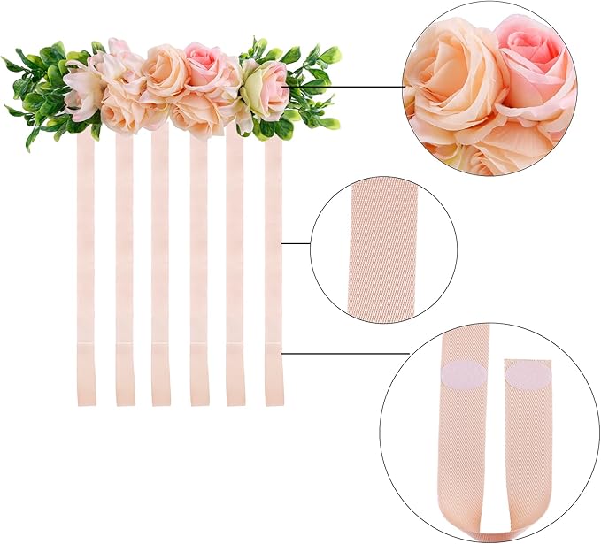 Hair Bows Holder Headband Organizer for Girls,Baby Hair Accessories Organizer Hair Clips Hanger Storage with Hooks, Wall Hanging Decor for Nursery Room (FB-GJ-Pink, JS95*38CM)