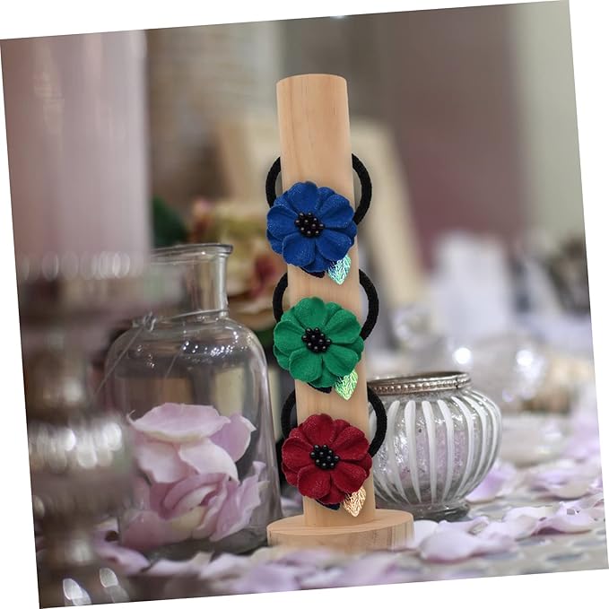 BESPORTBLE Hair Accessories Organizer Scrunchy Storage Rack for Hair Premium Display Stand for Hair Ties Stylish and Lightweight Hair Ornament Holder for Dressing