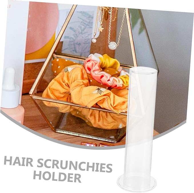 VICASKY Hair Accessories Organizer Stand Multi-functional Hair Band Holder for Scrunchies Bracelets and Watches Stylish Acrylic Display for Bedroom and Bathroom Decor