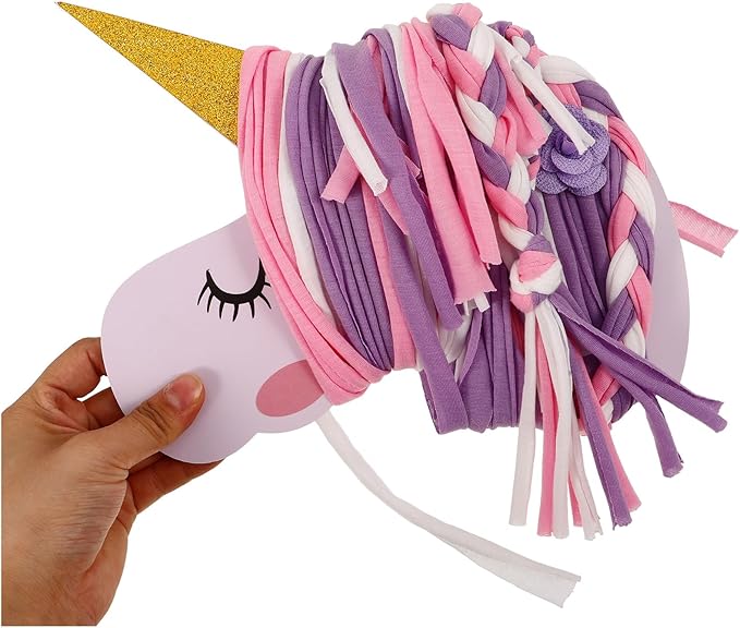 Unicorn Hairbow Holder and Hairclip Hanger - Hair Clips Headband Organizer Wall Hanging Decor