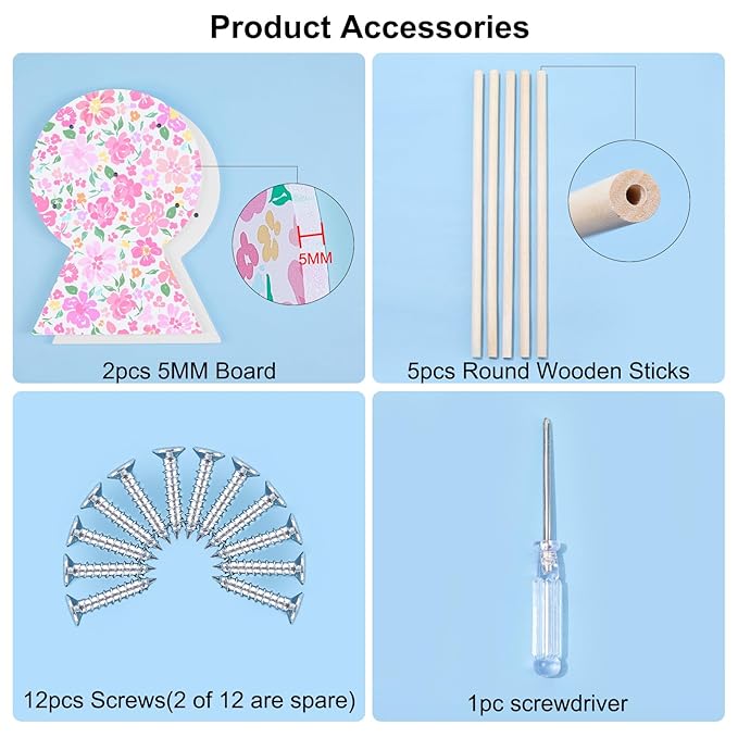 Basumee Headband Holder Hair Accessories Headbands Organizer for Girls Headband Display Hairband Storage Organizer Room Decor for Girls