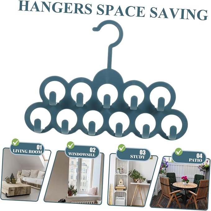 Bathroom Drawer Organizers Storage Rack for Belt Tie Scarf Bra Necktie Easy to Use Accessory Organizers