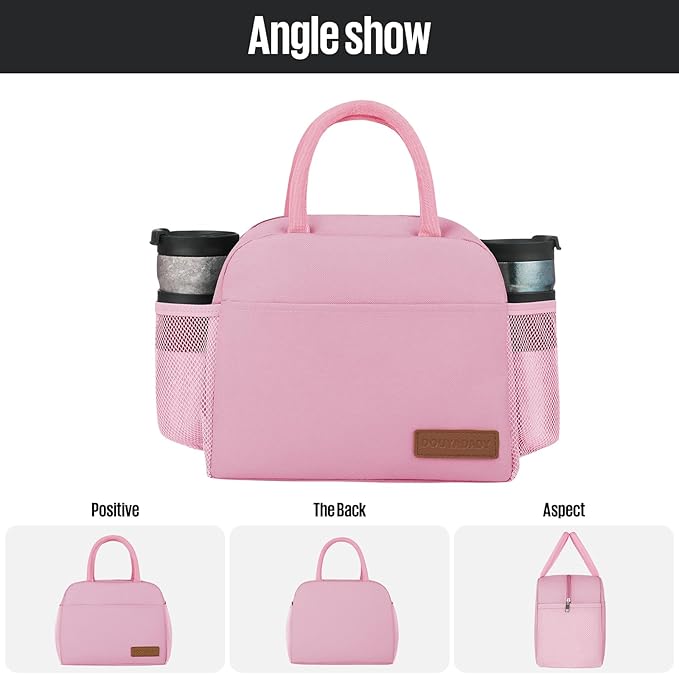 Lunch Bag Women/Men Lunch Box Women/Men (pink)