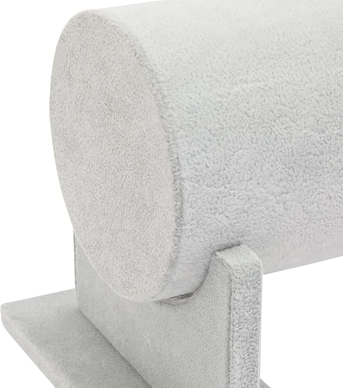Juvale Velvet Headband Holder & Organizer Stand for Girls and Women Storage Rack for Hair Accessories, Perfect for Display, Organization, and Easy Access - 2Pack (Gray)