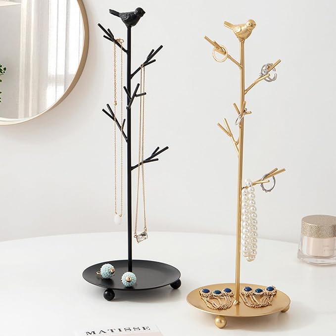 Branch Jewelry Rack Organizer for Ring Earrings Necklace Bracelet,Suitable for living rooms, bathrooms,offices,etc.