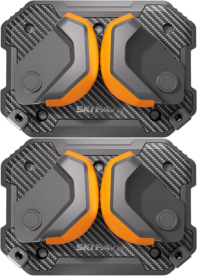 Ski & Snowboard Wall Rack for Garage - Fits Any Board, Wall Mount Holders, Damage-Free Storage, Space-Saving Winter Gear Organizer