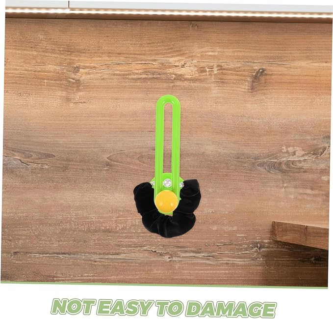 VILLCASE Cord Management Under Desk Cable Storage Rack Hair Ties Wall Mount Wall Mounted Hair Accessories Organizer No Drilling Design