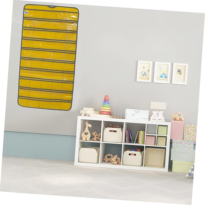 over The Door Organizer 50 Pockets Capacity Door Hanging Storage Card Pocket Underwear Sock Storage