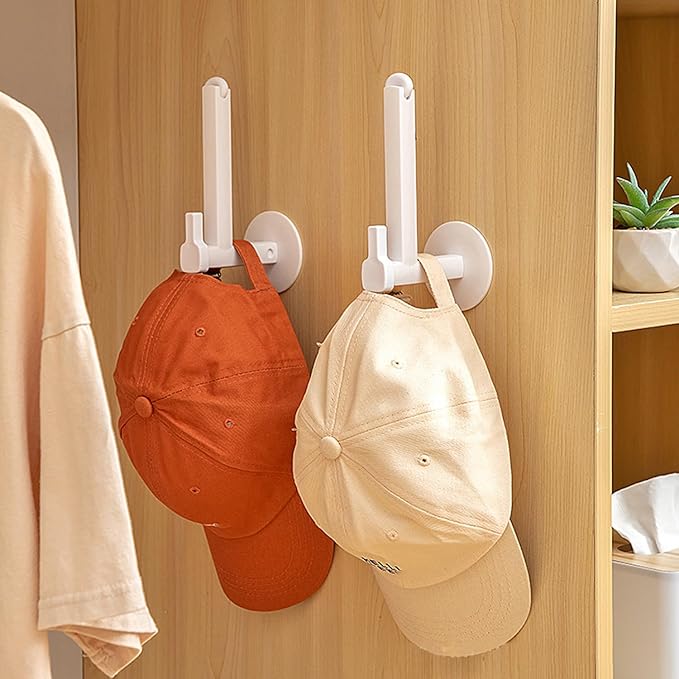 MORNITE 4-Pack Adhesive Headband Holder Organizer, Stretchable Wall Scrunchie Storage for Hair Ties, Hairbands, Claw Clips, Hair Brushes, Makeup Accessories, White