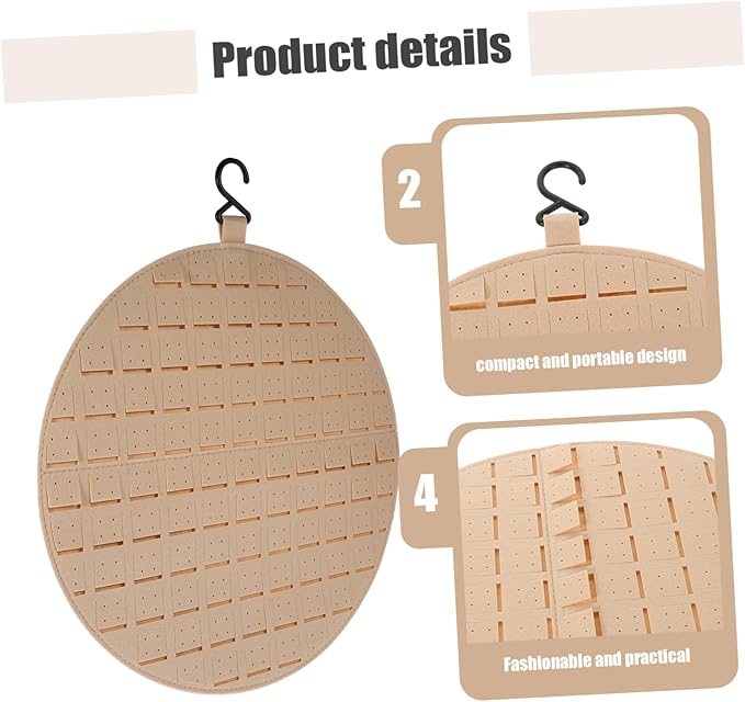 VOSAREA Hairpin Organizer Wall Hanging Storage Bag Felt Hair Clip Holder Multiple Pockets for Boys and Girls and Adults for Hair Accessories in Bedroom and Bathroom