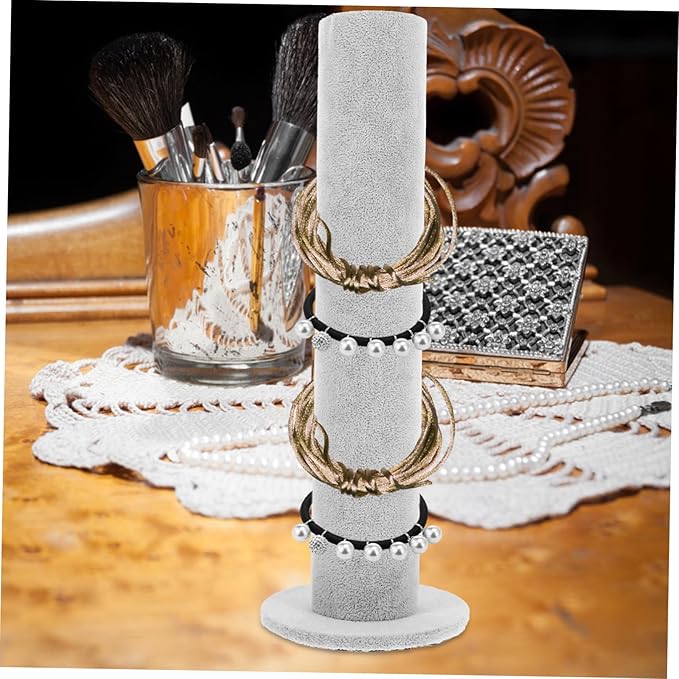 HEALLILY Hair Accessory Organizer Stand Braiding Hair Rack for Headband Display Stylish Simple
