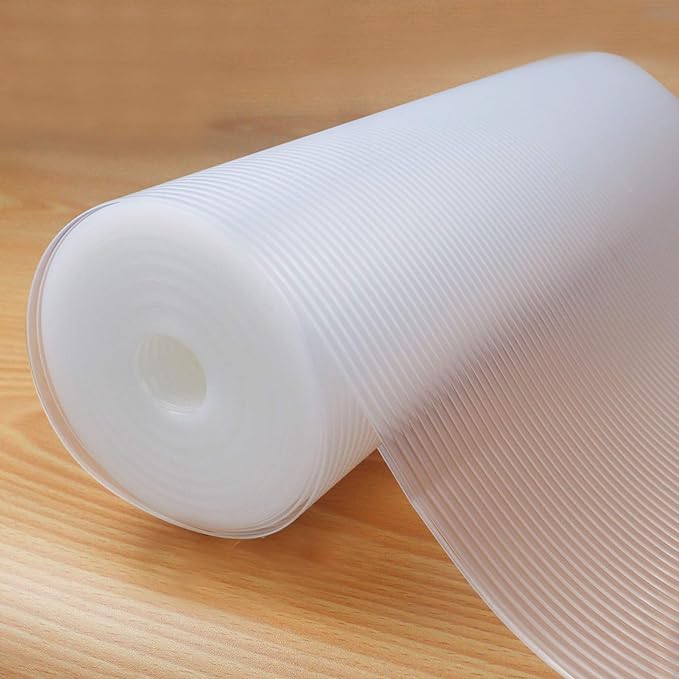Shelf Liner, Non-Slip Cabinet Liner, Washable Oil-Proof for Kitchen Cabinet, Shelves, Refrigerator, Storage, Desks, 14 Inches x 20 FT, Non Adhesive Drawers Liner… (14 Inches x 20 FT)
