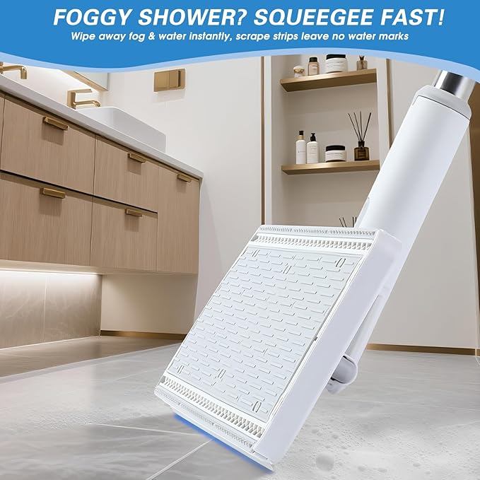Disposable Dust Mop with 3 Shiny Cleaning Wipe Cloths, 360°Spin No Wash Mop, 4Ft Extension Pole Snap Grip Mini Mop -Automatic Cloth Changing, Small Disposable Dust Mop Set for Tile, Floor and Wall