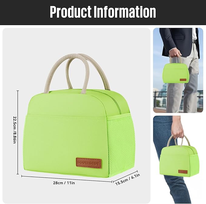 Lunch Bag Women/Men Lunch Box Women/Men (green)