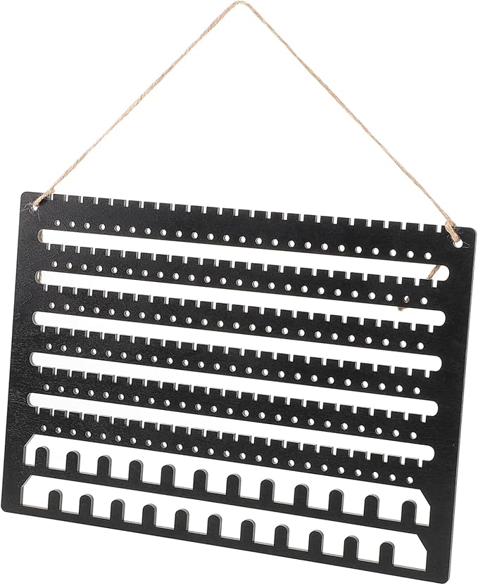 BESPORTBLE Hanging Jewelry Organizer Wall Mount Earring Holder for Studs Dangle Pierced Earring Storage Display