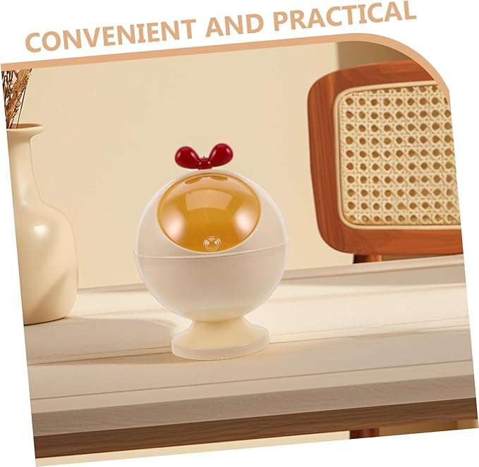 STOBAZA Hair Accessory Organizer Box Lid Creative Storage for Hairbands Jewelry and Bathroom Essentials Stylish Desktop Container for Headbands and Hair Clips