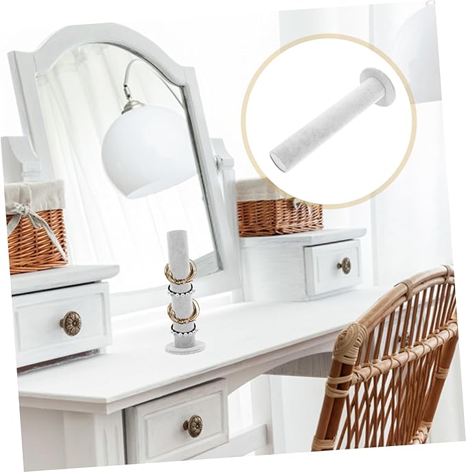 HEALLILY Hair Accessory Organizer Stand Braiding Hair Rack for Headband Display Stylish Simple