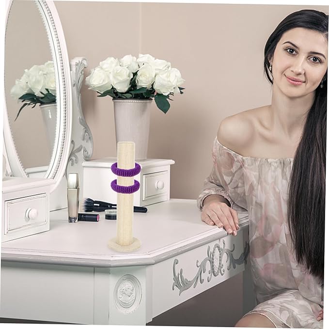 LIFKOME Hair Tie Display Stand 1pc Hair Ring Storage Bracket Hairband Holder Hair Rope Organizer Hair Accessories Display Lightweight Portable Stylish Present Idea