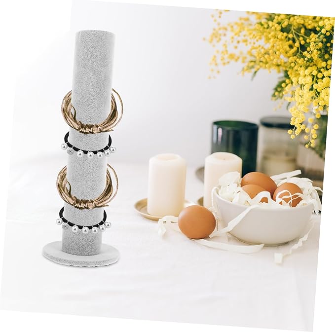 HEALLILY Hair Accessory Organizer Stand Braiding Hair Rack for Headband Display Stylish Simple