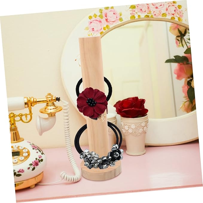 BESPORTBLE Hair Accessories Organizer Scrunchy Storage Rack for Hair Premium Display Stand for Hair Ties Stylish and Lightweight Hair Ornament Holder for Dressing