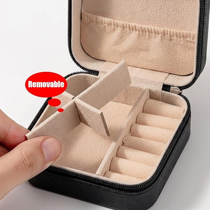 12-Pack Volleyball Portable Jewelry Box And DIY embroidery patches for Team Travel, Black Sport Jewelry Case Bulk Gifts for Volleyball Team Athletes, Players, Coaches, Banquets & Birthdays
