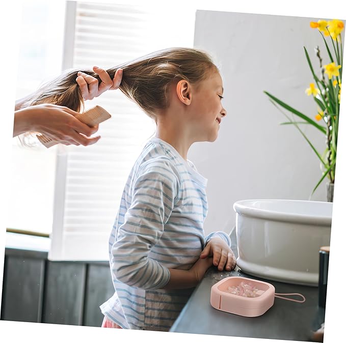2pcs Hair Band Storage Box for Hair Accessories Organizer Box Portable Holder