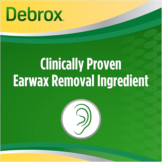 Debrox Ear Wax Removal Kit, Bulb Syringe & 0.5 Fl Oz Ear Wax Removal Drops with Carbamide Peroxide