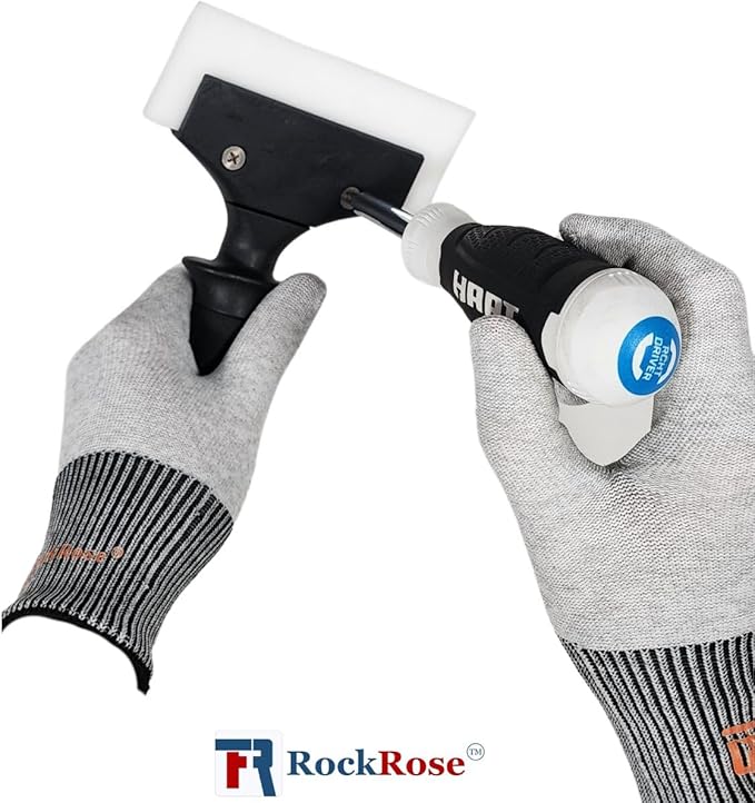 6.7'' Reinforced Plastic Handle Tool Ideal for Tint Films, Home & Office Windows - Durable, Ergonomic, Multi-Purpose - Non-Slip Grip for Safety - Essential Addition to Your Toolbox - (Pack 2 Units)