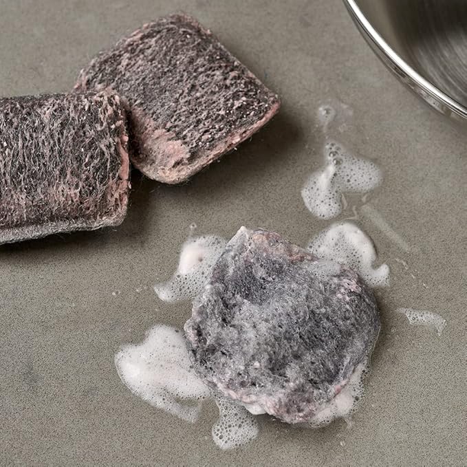 Brillo Heavy Duty Steel Wool Soap Pads, Original Red Scent (Heavy Duty, 10 Count (Pack of 1))