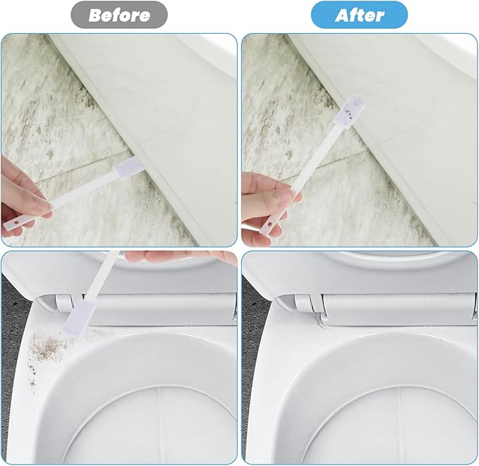 50Pcs Disposable Crevice Cleaning Tool Crevice Brush Crevice Hole Brush Suitable for Small Spaces,Keyboards,Grooves (White)