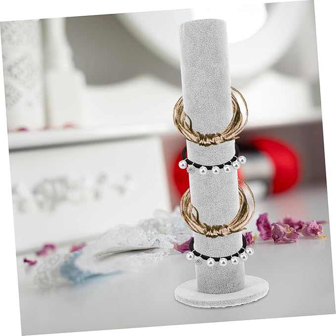 HEALLILY Hair Accessory Organizer Stand Braiding Hair Rack for Headband Display Stylish Simple