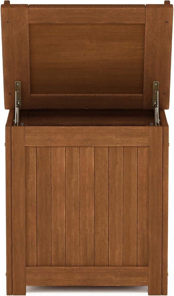 Furinno FG19749 Tioman Outdoor Hardwood Storage Box, Natural