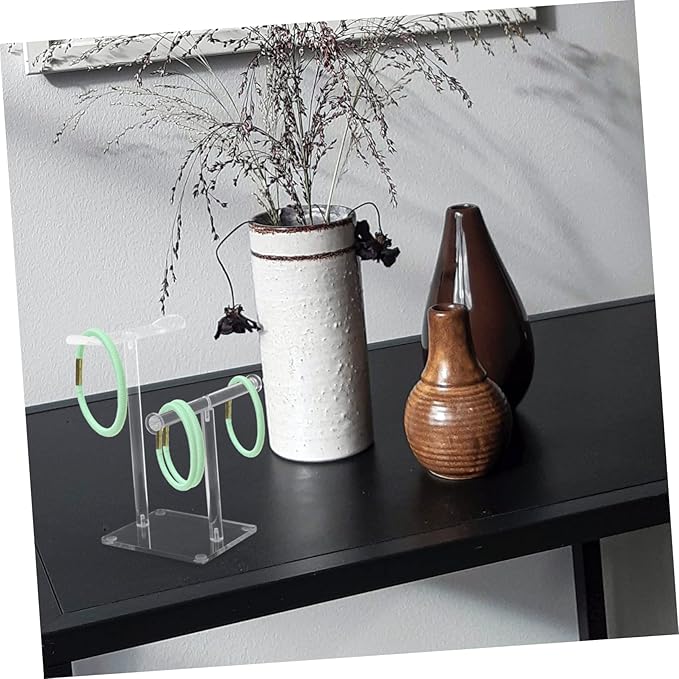 LIFKOME Acrylic Headband Display Stand Hair Accessories Organizer for Easy for Boutiques and Home Use Hairband Rack
