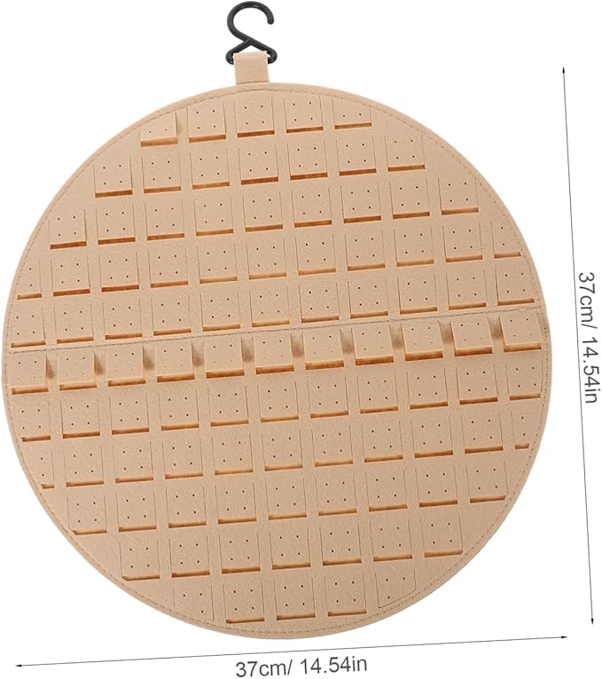 Hairpin Organizer Felt Hair Clip Storage Bag Women Accessories Organizer Wall Hanging