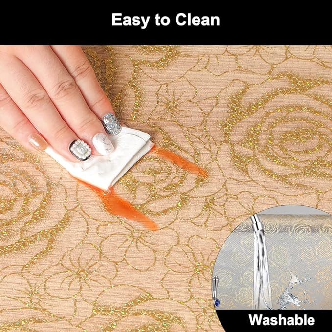 Cooyes Shelf Liner – Premium Non-Adhesive Cabinet & Drawer Liner for Kitchen – Waterproof Shelf Paper with Modern Pattern – Durable EVA Cabinet Mat – Easy to Cut （17.5" W x 360" L）